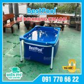 Bể bơi mini Bestpool KT 0,8m x 1,15m x 0,66m – Bể bơi khung kim loại giá rẻ